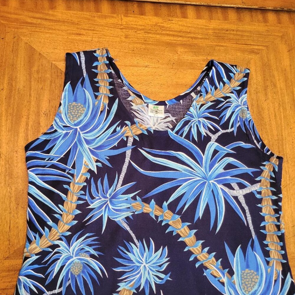 Island Planet Miami Beach Floral Shift Dress - Picture 4 of 9